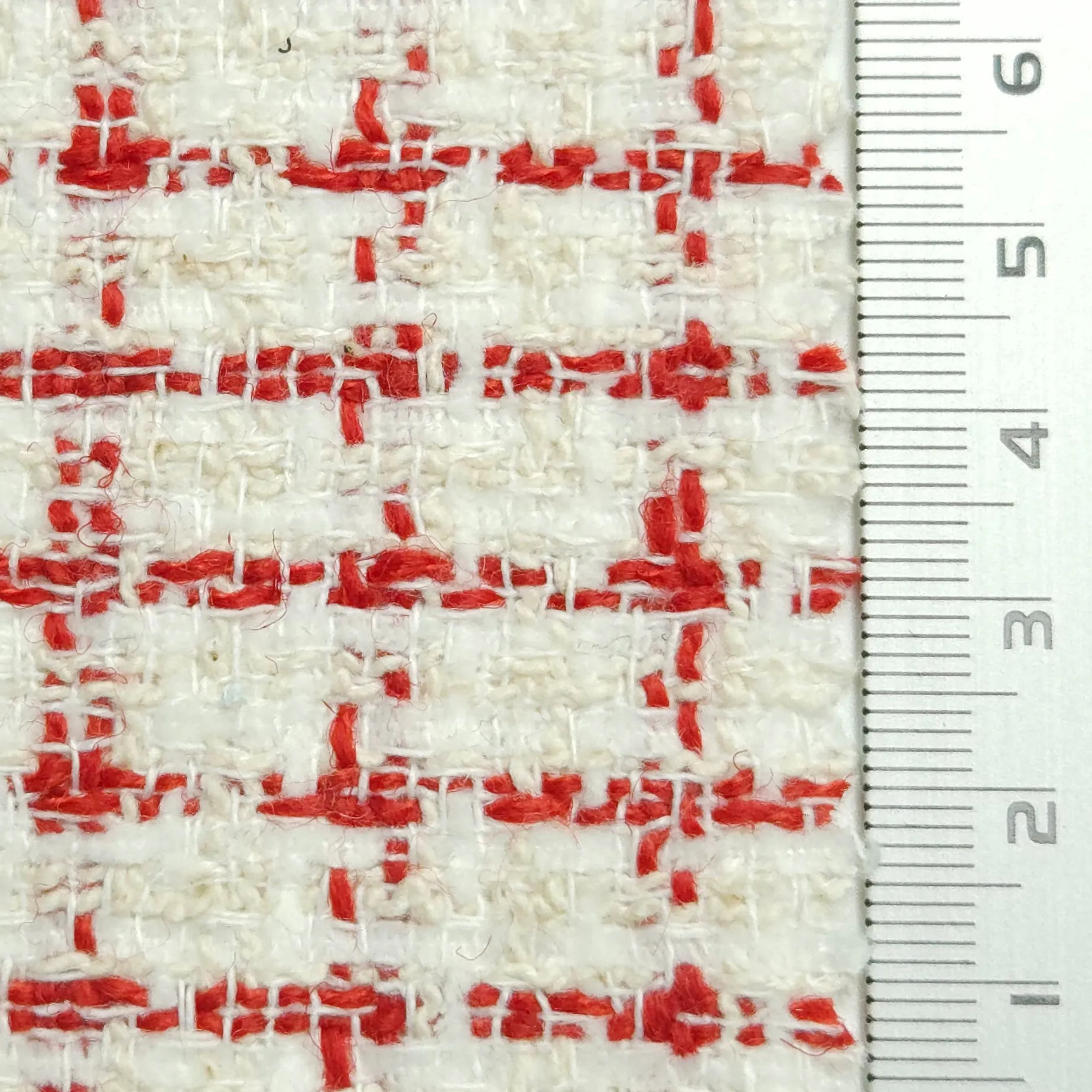 Solid Tweed YarnDyed Polyester Wool Woven Fabric - FAB1555