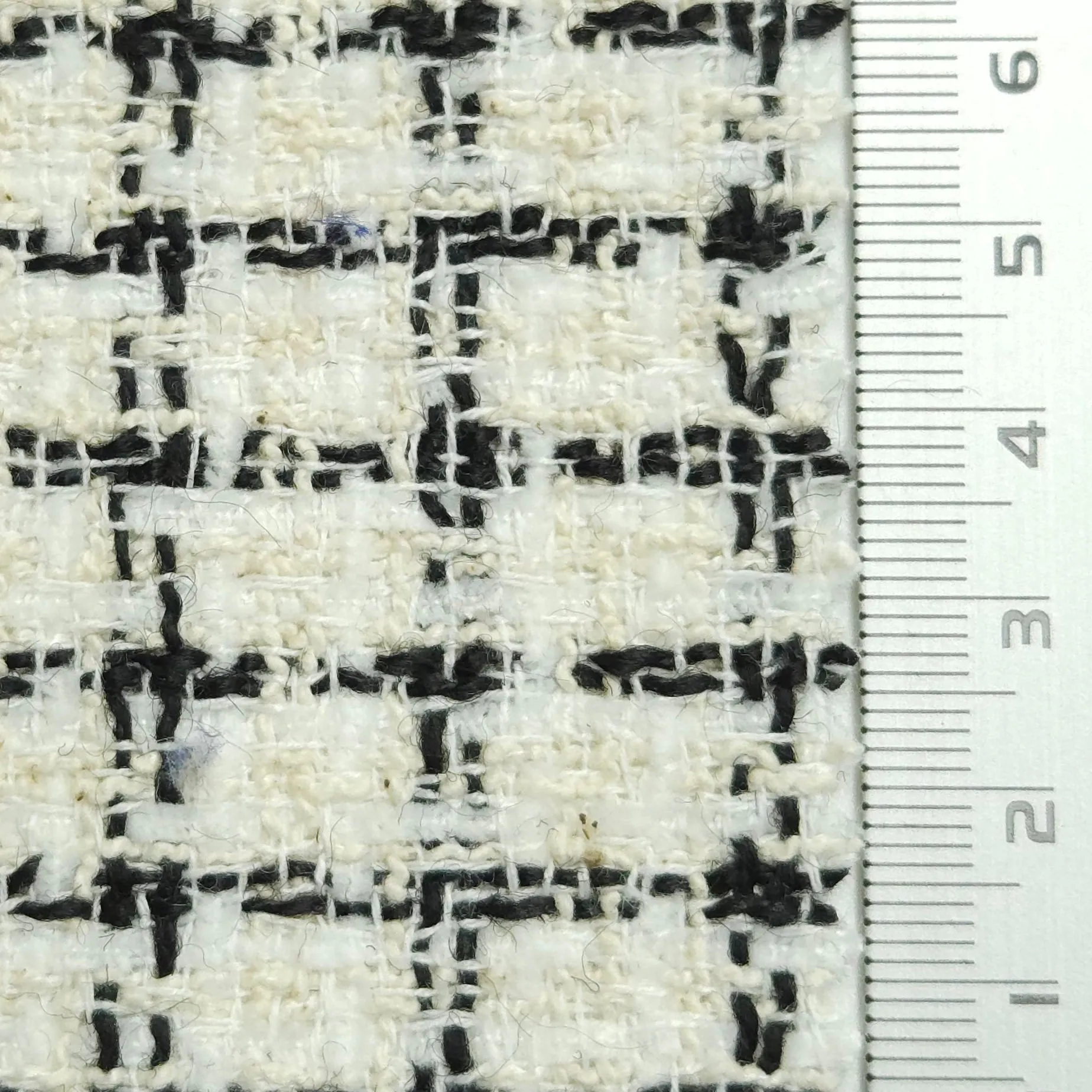 Solid Tweed YarnDyed Polyester Wool Woven Fabric - FAB1555