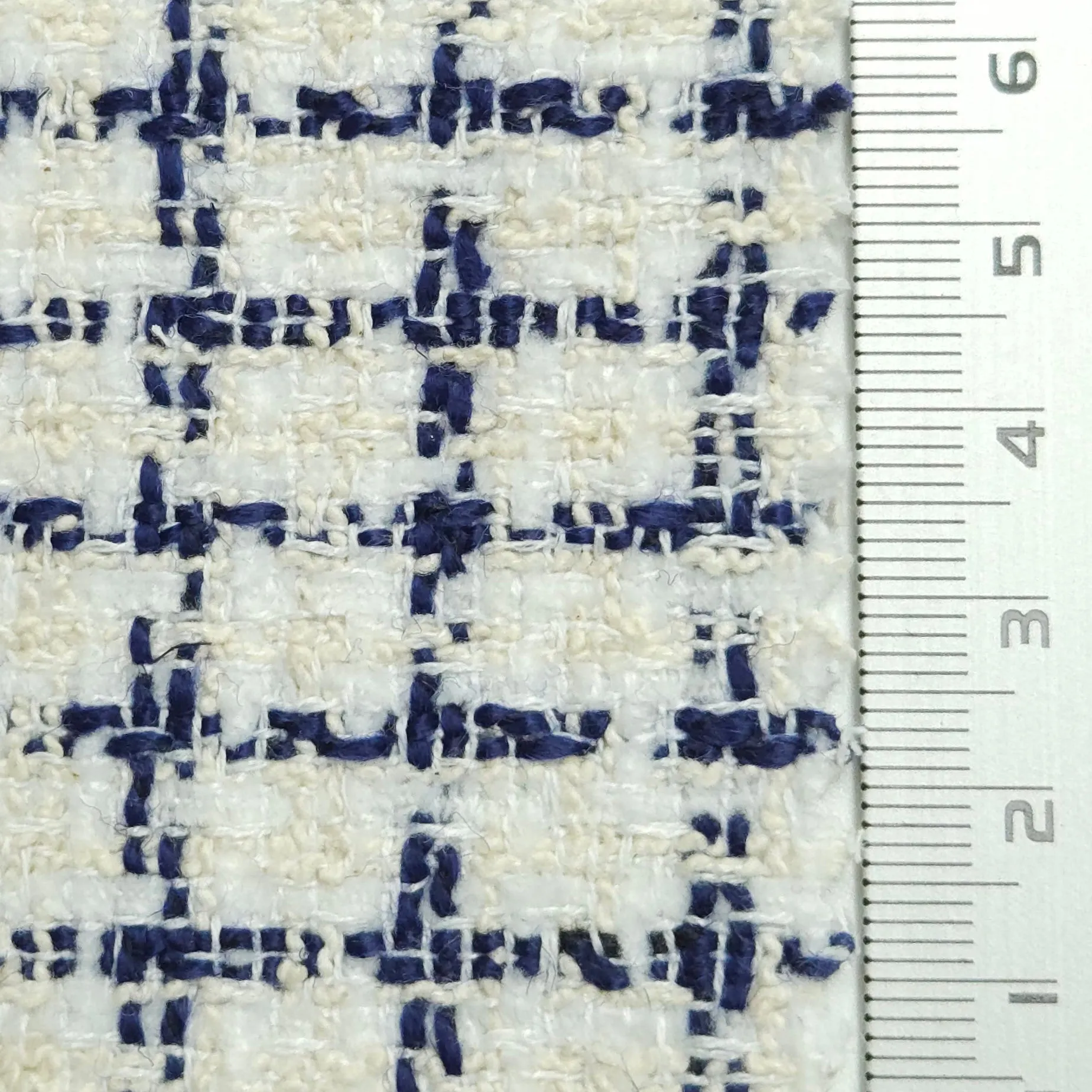 Solid Tweed YarnDyed Polyester Wool Woven Fabric - FAB1555