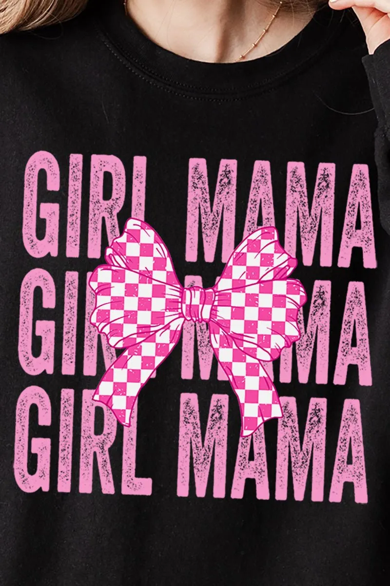 Stacked Coquette Girl Mama Season Unisex NuBlend Crew Sweatshirt