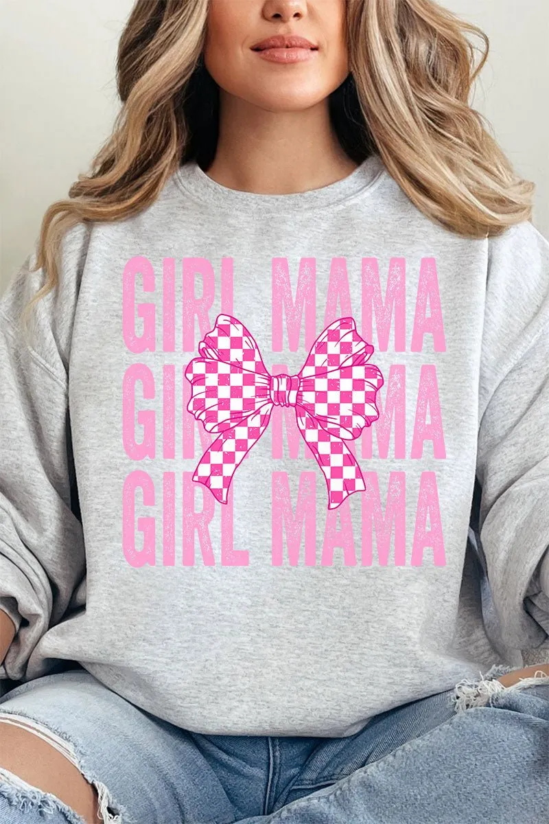 Stacked Coquette Girl Mama Season Unisex NuBlend Crew Sweatshirt