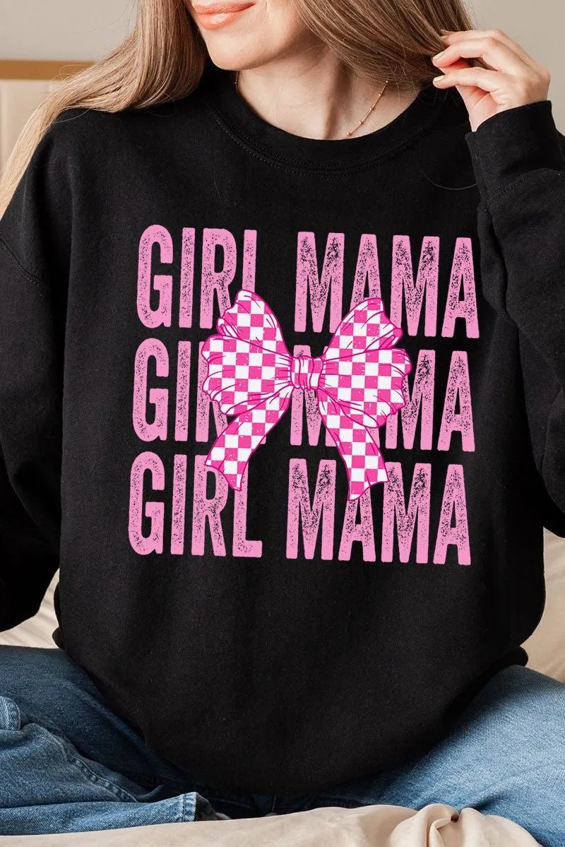 Stacked Coquette Girl Mama Season Unisex NuBlend Crew Sweatshirt
