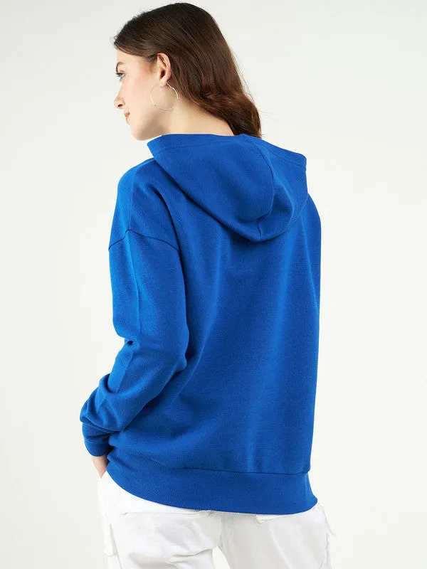 Women Blue Odor-Free Sweatshirts