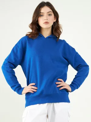 Women Blue Odor-Free Sweatshirts