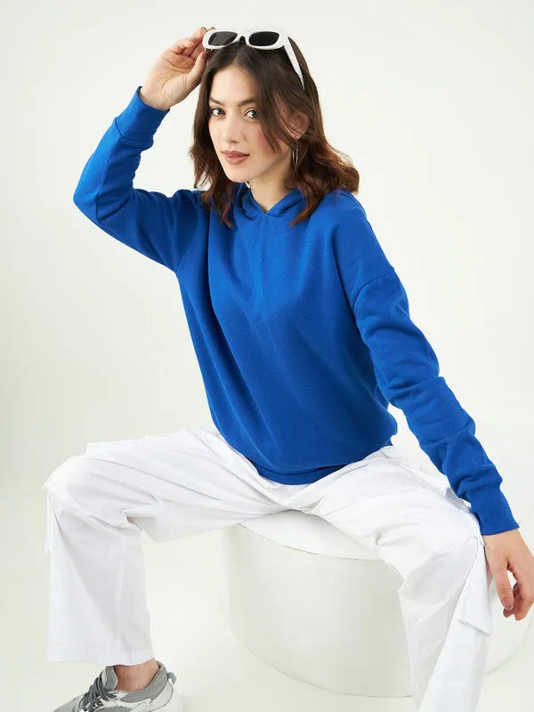 Women Blue Odor-Free Sweatshirts