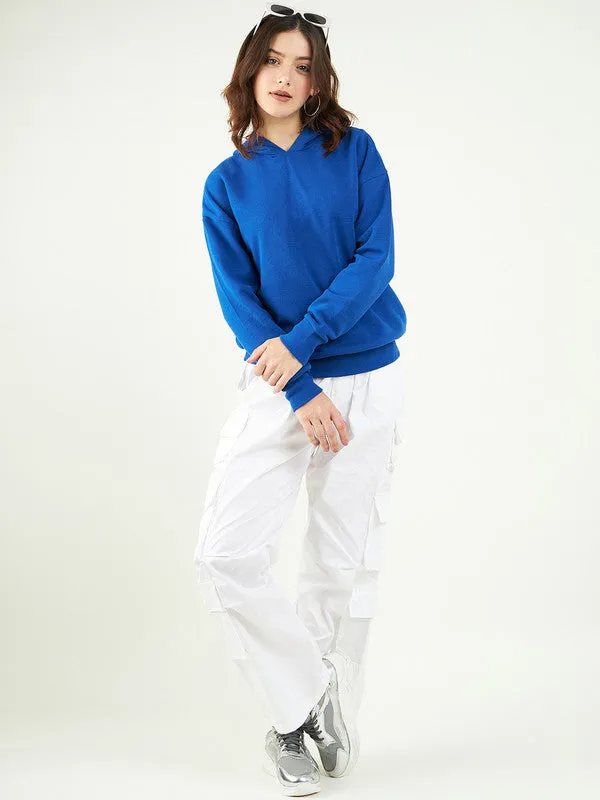 Women Blue Odor-Free Sweatshirts